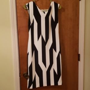 Black and White Dress
